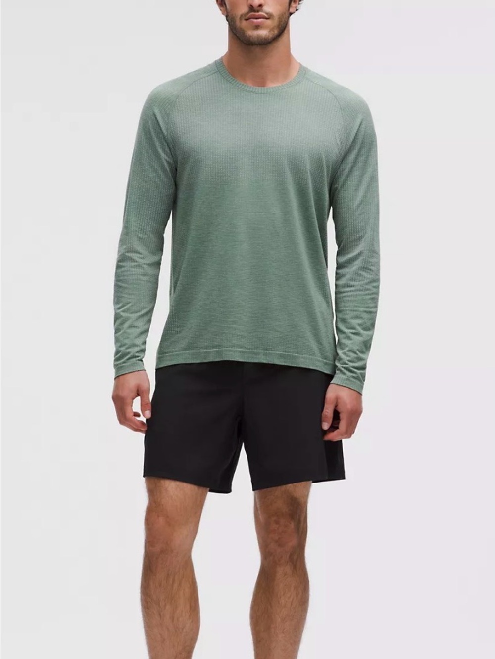 Men's Lululemon Black Pace Breaker Lined Shorts - Small